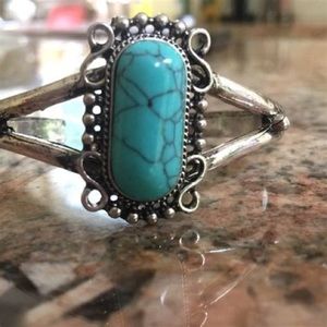 Twilight Bella Turquoise Cuff Bracelet